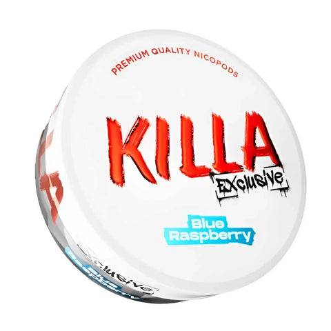 Killa Nicopods - Blue Raspberry - 12.8mg - Box of 10 - Topvapewholesale