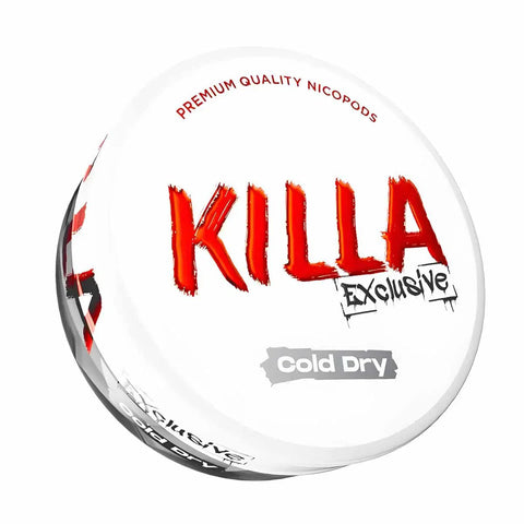 Killa Nicopods - Cold Dry - 12.8mg - Box of 10 - Topvapewholesale