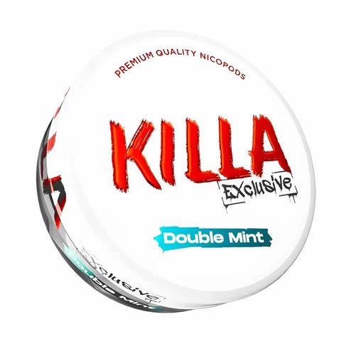 Killa Nicopods - Double Mint - 12.8mg - Box of 10 - Topvapewholesale