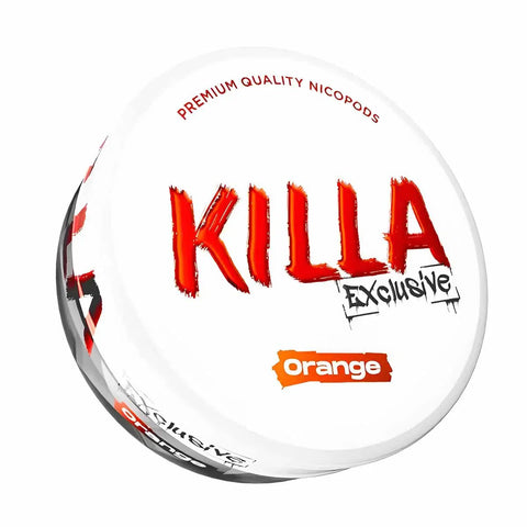 Killa Nicopods - Orange - 12.8mg - Box of 10 - Topvapewholesale