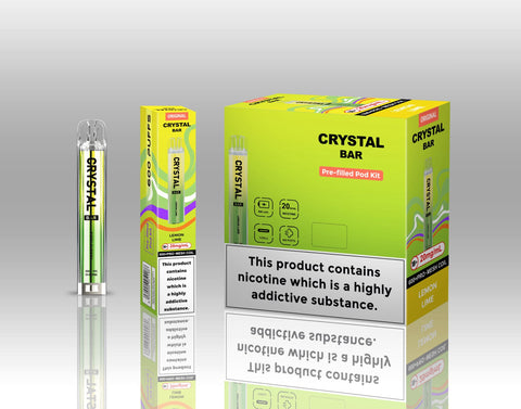 Crystal Bar Original 600 Pre-Filled Pod Kit Pack of 10