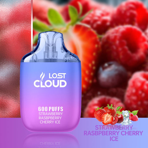 Lost Cloud 600 Puffs Disposable Vape Device Box of 5 - Topvapewholesale