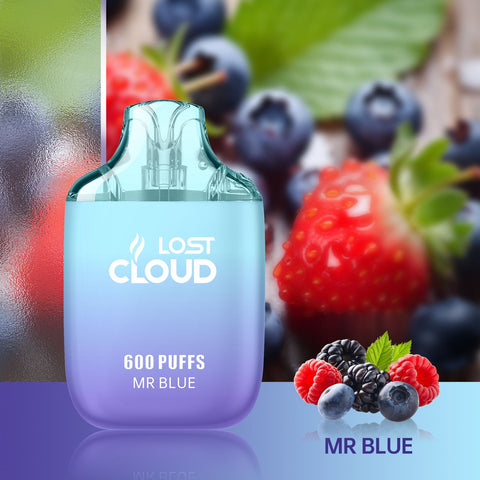 Lost Cloud 600 Puffs Disposable Vape Device Box of 5 - Topvapewholesale