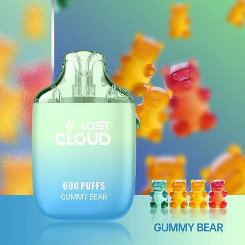 Lost Cloud 600 Puffs Disposable Vape Device Box of 5 - Topvapewholesale