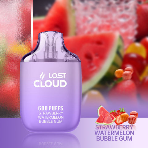 Lost Cloud 600 Puffs Disposable Vape Device Box of 5 - Topvapewholesale