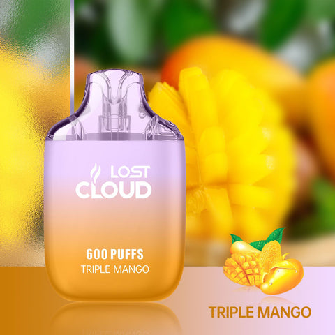 Lost Cloud 600 Puffs Disposable Vape Device Box of 5 - Topvapewholesale