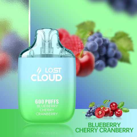 Lost Cloud 600 Puffs Disposable Vape Device Box of 5 - Topvapewholesale
