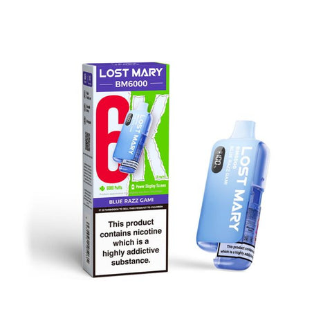 Lost Mary BM6000 Disposable Vape - Box of 5 - Topvapewholesale