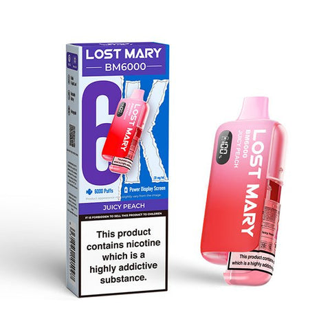 Lost Mary BM6000 Disposable Vape - Box of 5 - Topvapewholesale