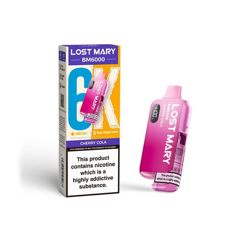 Lost Mary BM6000 Disposable Vape - Box of 5 - Topvapewholesale