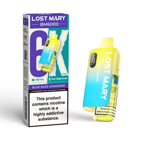 Lost Mary BM6000 Disposable Vape - Box of 5 - Topvapewholesale