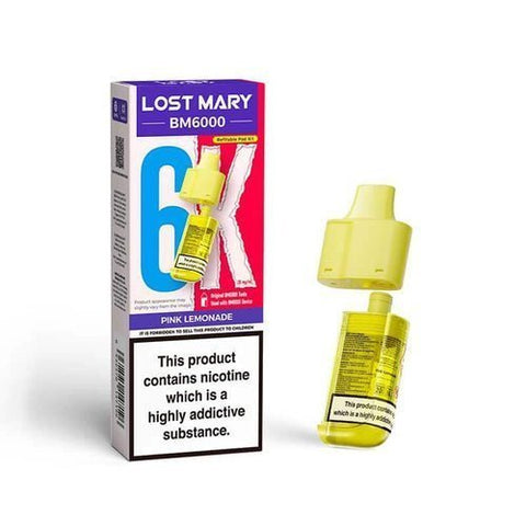 Lost Mary BM6000 Prefilled Pods - Pack of 5 - Topvapewholesale