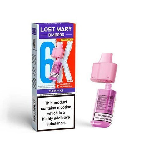 Lost Mary BM6000 Prefilled Pods - Pack of 5 - Topvapewholesale