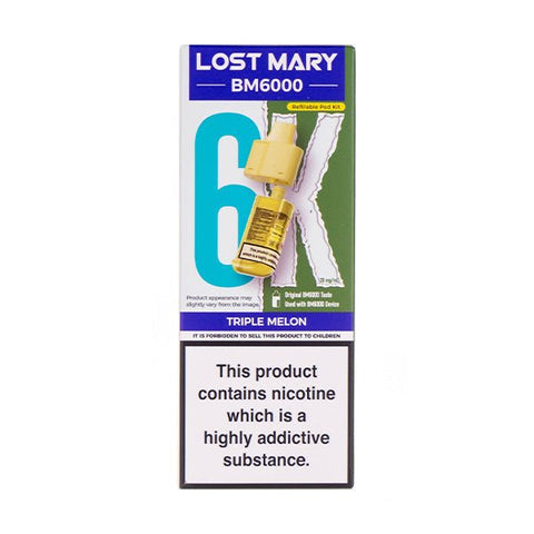 Lost Mary BM6000 Prefilled Pods - Pack of 5 - Topvapewholesale
