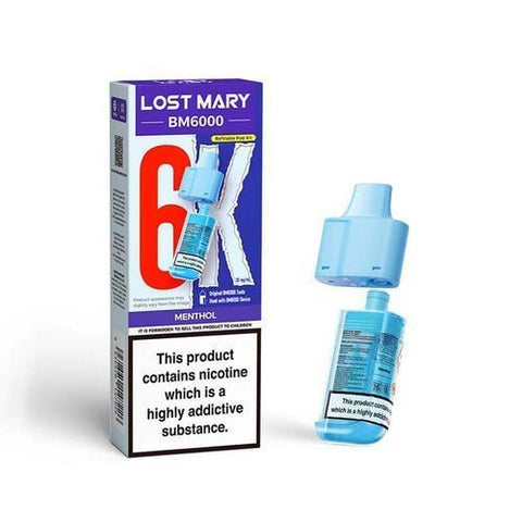 Lost Mary BM6000 Prefilled Pods - Pack of 5 - Topvapewholesale