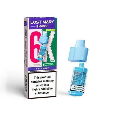 Lost Mary BM6000 Prefilled Pods - Pack of 5 - Topvapewholesale