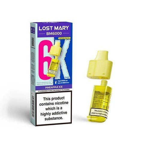 Lost Mary BM6000 Prefilled Pods - Pack of 5 - Topvapewholesale