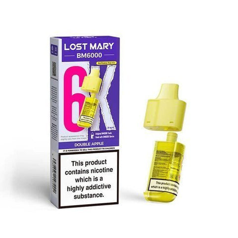 Lost Mary BM6000 Prefilled Pods - Pack of 5 - Topvapewholesale