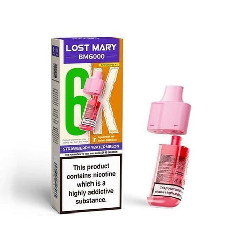 Lost Mary BM6000 Prefilled Pods - Pack of 5 - Topvapewholesale
