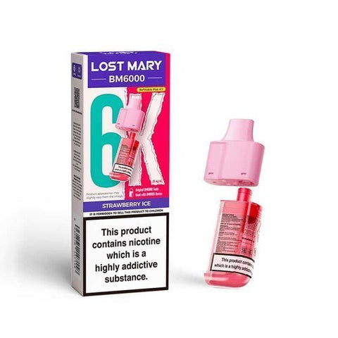 Lost Mary BM6000 Prefilled Pods - Pack of 5 - Topvapewholesale