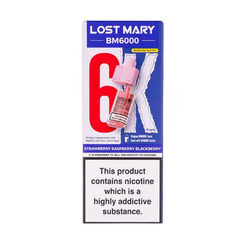 Lost Mary BM6000 Prefilled Pods - Pack of 5 - Topvapewholesale
