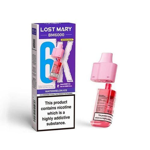 Lost Mary BM6000 Prefilled Pods - Pack of 5 - Topvapewholesale