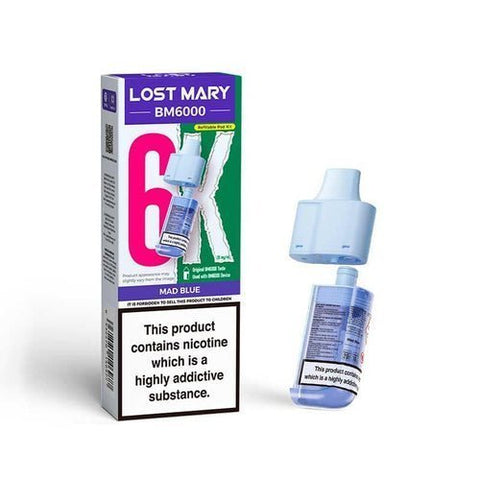 Lost Mary BM6000 Prefilled Pods - Pack of 5 - Topvapewholesale