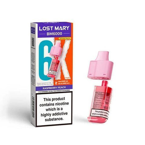 Lost Mary BM6000 Prefilled Pods - Pack of 5 - Topvapewholesale