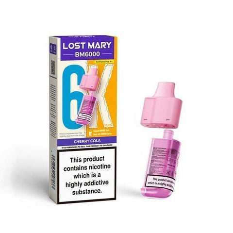 Lost Mary BM6000 Prefilled Pods - Pack of 5 - Topvapewholesale