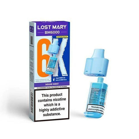 Lost Mary BM6000 Prefilled Pods - Pack of 5 - Topvapewholesale
