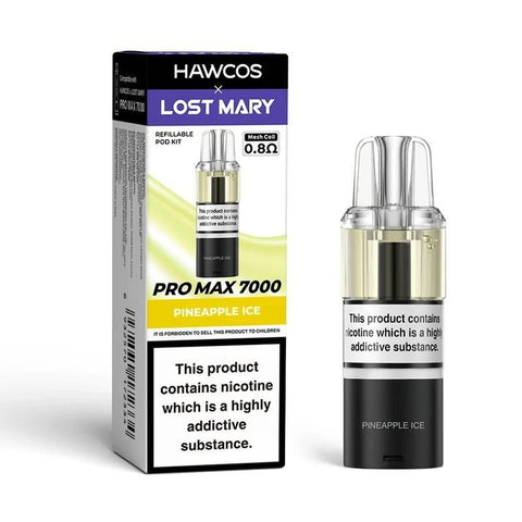 Lost Mary x Hawcos Pro Max 7000 Replacement Pods Pack of 5 - Topvapewholesale