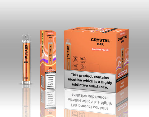 Crystal Bar Original 600 Pre-Filled Pod Kit Pack of 10