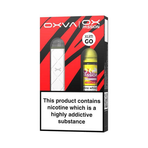 Oxva Xlim Go / Free Ox Passion Salt Pod Kit - Topvapewholesale
