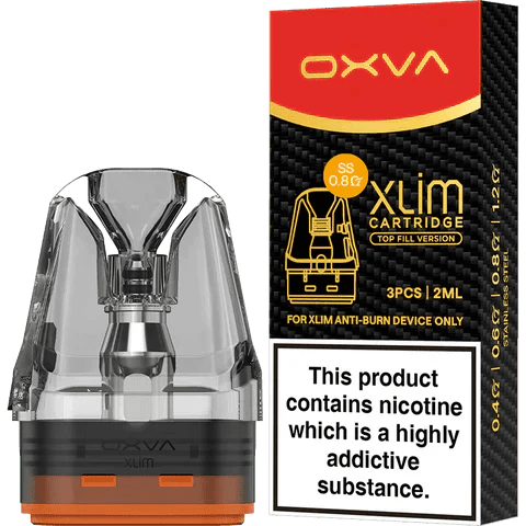 OXVA Xlim SS Replacement Pods (Pack of 3) - Topvapewholesale