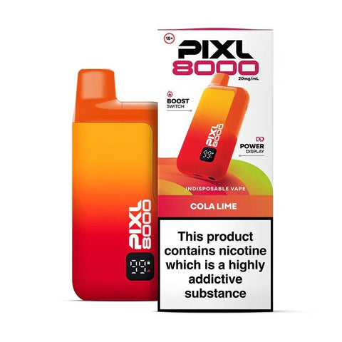 PIXL 8000 Prefilled Pod Vape Kit Box of 5 - Topvapewholesale