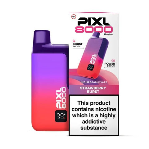 PIXL 8000 Prefilled Pod Vape Kit Box of 5 - Topvapewholesale