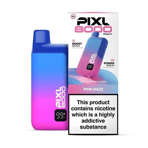PIXL 8000 Prefilled Pod Vape Kit Box of 5 - Topvapewholesale
