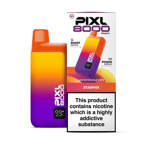 PIXL 8000 Prefilled Pod Vape Kit Box of 5 - Topvapewholesale