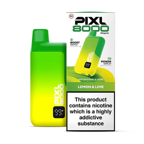 PIXL 8000 Prefilled Pod Vape Kit Box of 5 - Topvapewholesale