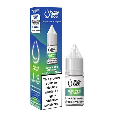 Pukka Juice 5000+ Nic Salts 10ml - Box of 10 - Topvapewholesale