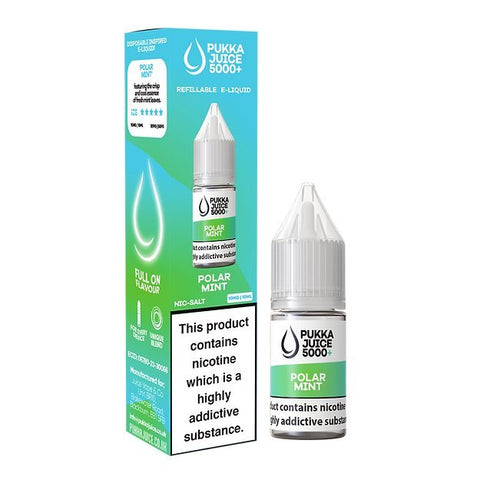 Pukka Juice 5000+ Nic Salts 10ml - Box of 10 - Topvapewholesale