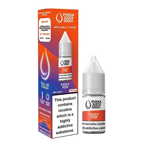 Pukka Juice 5000+ Nic Salts 10ml - Box of 10 - Topvapewholesale