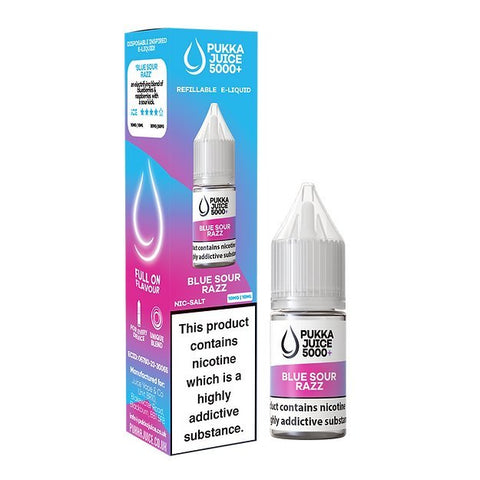 Pukka Juice 5000+ Nic Salts 10ml - Box of 10 - Topvapewholesale