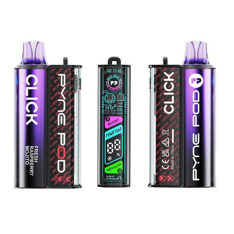 Pyne Pod Click 10K Starter Kit Box of 5 - Topvapewholesale