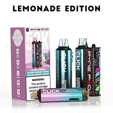 Pyne Pod Click 50k Prefilled Pod Vape Kit - Topvapewholesale