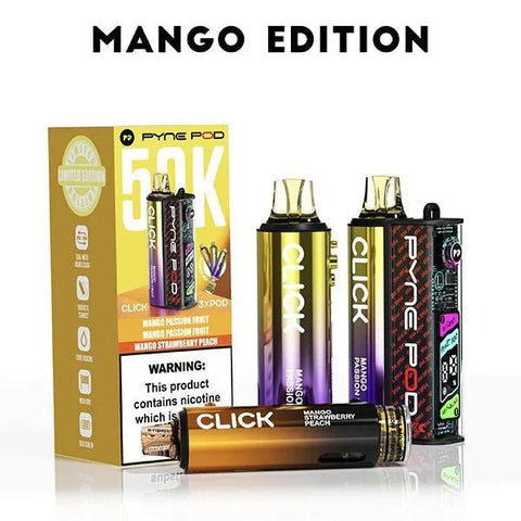 Pyne Pod Click 50k Prefilled Pod Vape Kit - Topvapewholesale
