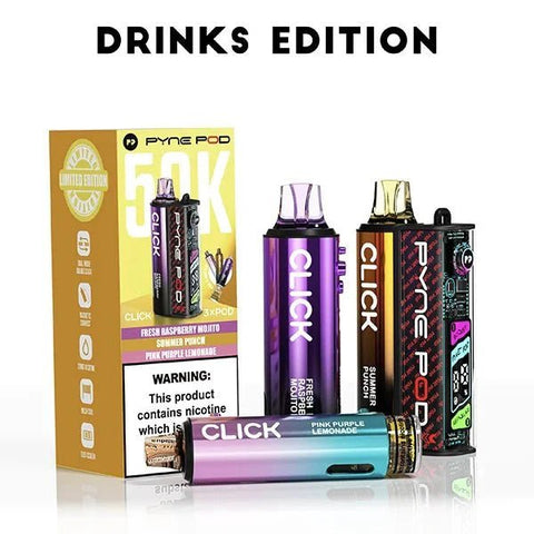 Pyne Pod Click 50k Prefilled Pod Vape Kit - Topvapewholesale