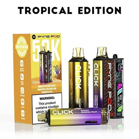 Pyne Pod Click 50k Prefilled Pod Vape Kit - Topvapewholesale