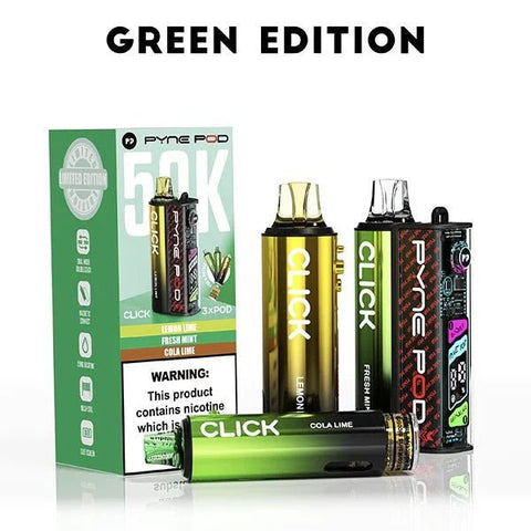 Pyne Pod Click 50k Prefilled Pod Vape Kit - Topvapewholesale