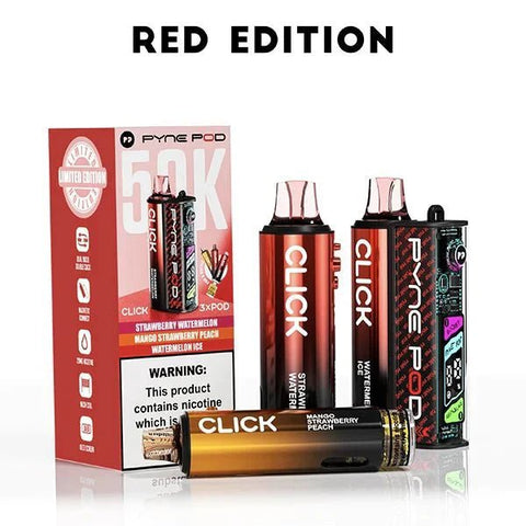 Pyne Pod Click 50k Prefilled Pod Vape Kit - Topvapewholesale